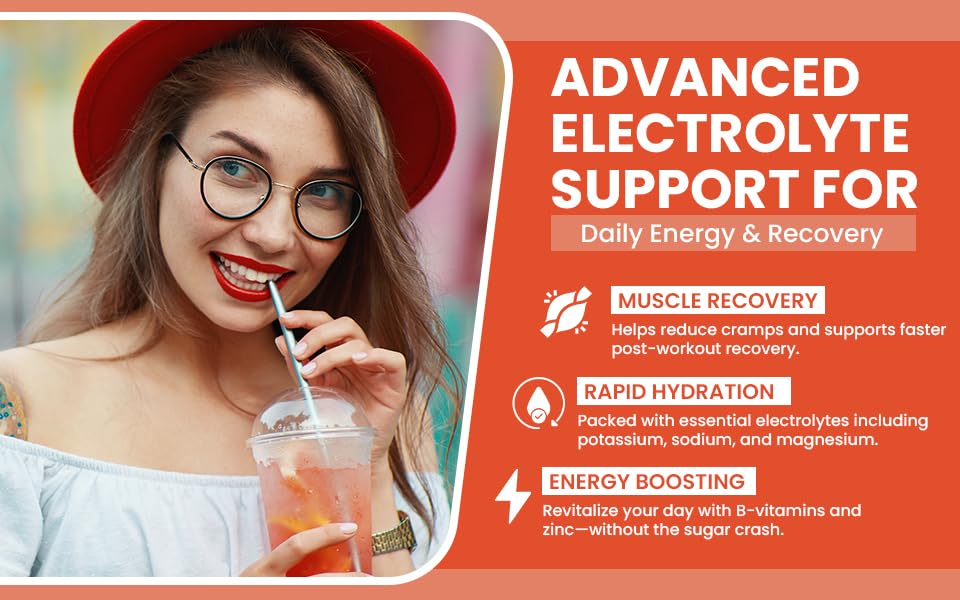 VITALLA-E Daily Electrolyte Powder Drink Mix (Sugar Free) – Fruit Punch, 10.16 oz / 90 Servings – Hydration Powder with 6 Key Electrolytes and Trace Minerals – Keto Friendly, Non-GMO
